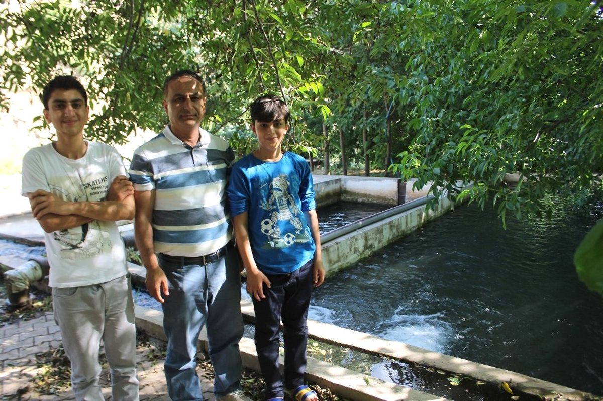 Piknikçiler Alabalık Tesislerine Rağbet Gösterdi