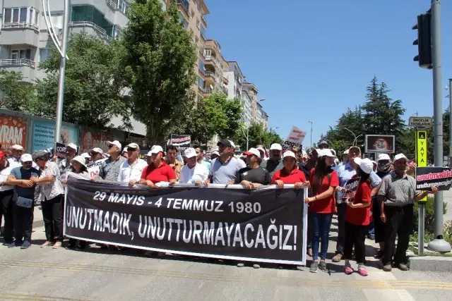 Çorum Olaylarında Hayatını Kaybedenler Anıldı Çorum Olaylarında Hayatını Kaybedenler Anıldı