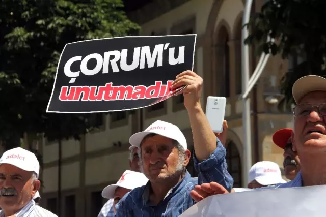 Çorum Olaylarında Hayatını Kaybedenler Anıldı Çorum Olaylarında Hayatını Kaybedenler Anıldı