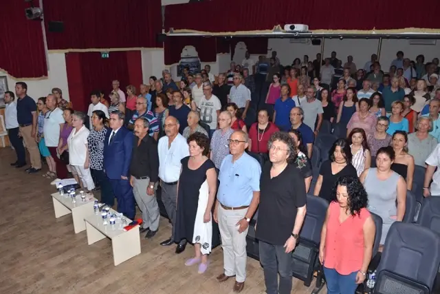 Foça'da Sivas Katliamı Anması