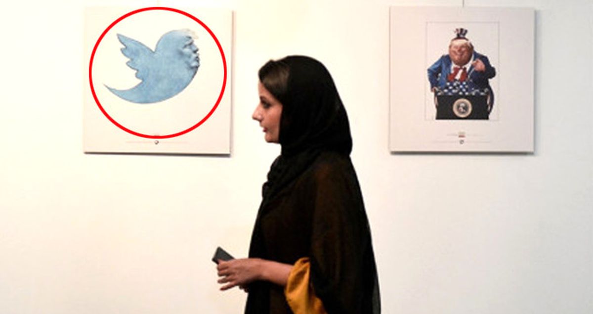İran'da Sergilenen 'Trumpizm' Temalı Karikatürler ABD Başkanı'nı Yerden Yere Vurdu
