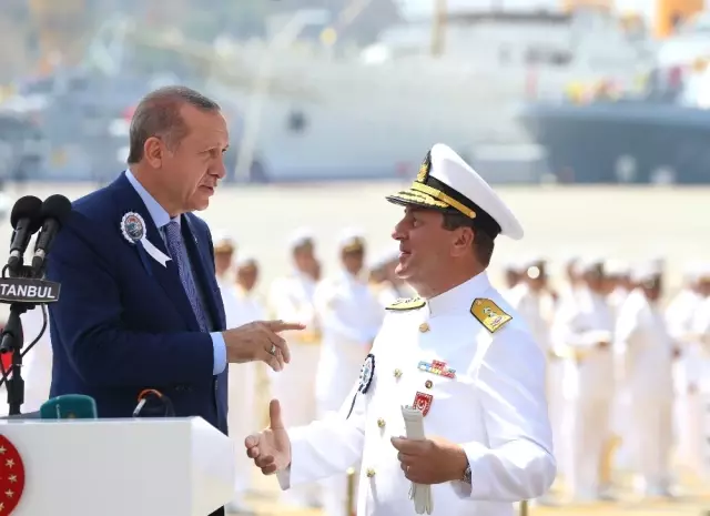 Kınalıada Korveti Cumhurbaşkanı Erdoğan'ın Katıldığı Törenle Denize İndirildi