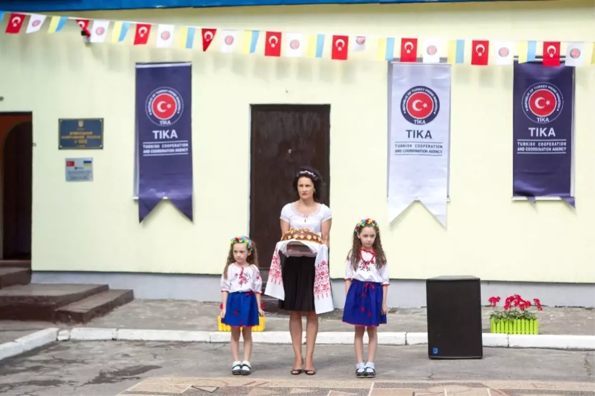 Tika'dan, Ukrayna'da Bir Anaokuluna Tadilat Desteği
