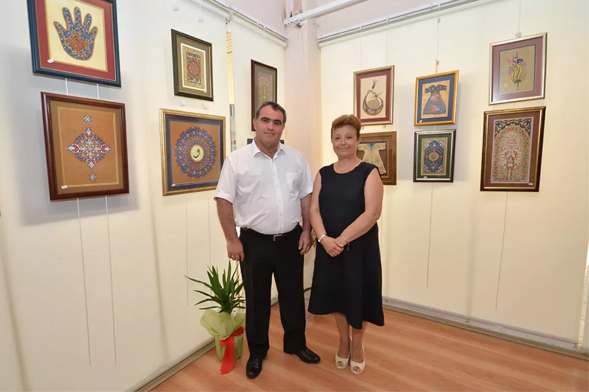 Foça'da ''Türk El Sanatları ve Tezhip Sergisi''