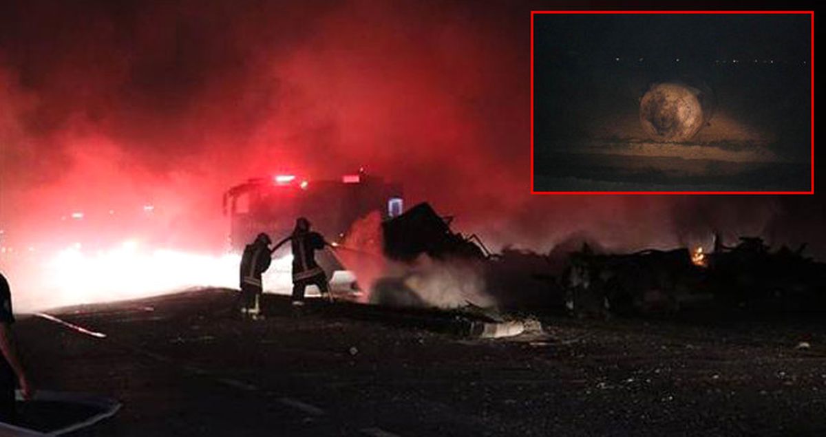 Kamyon ile Çarpışan Yakıt Tankeri Patladı: 3 Ölü, 5 Yaralı