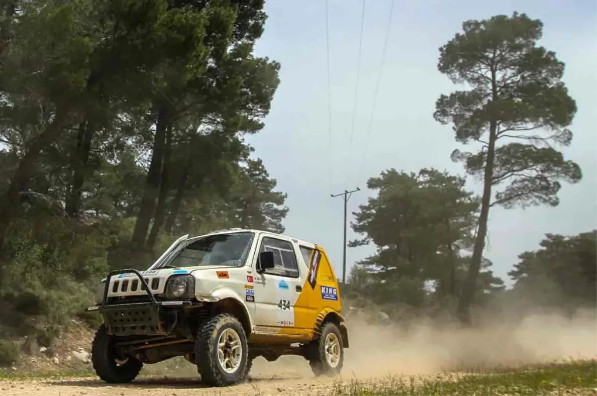 Rallinin Kalbi Kaş'ta Attı