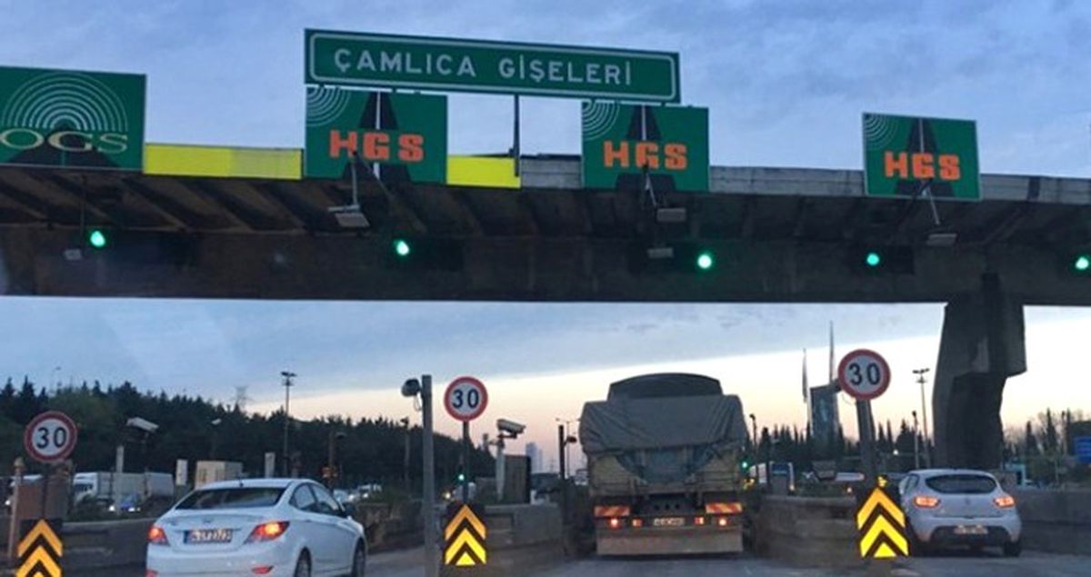 Çamlıca Gişelerine de Serbest Geçiş Sistemi Geliyor