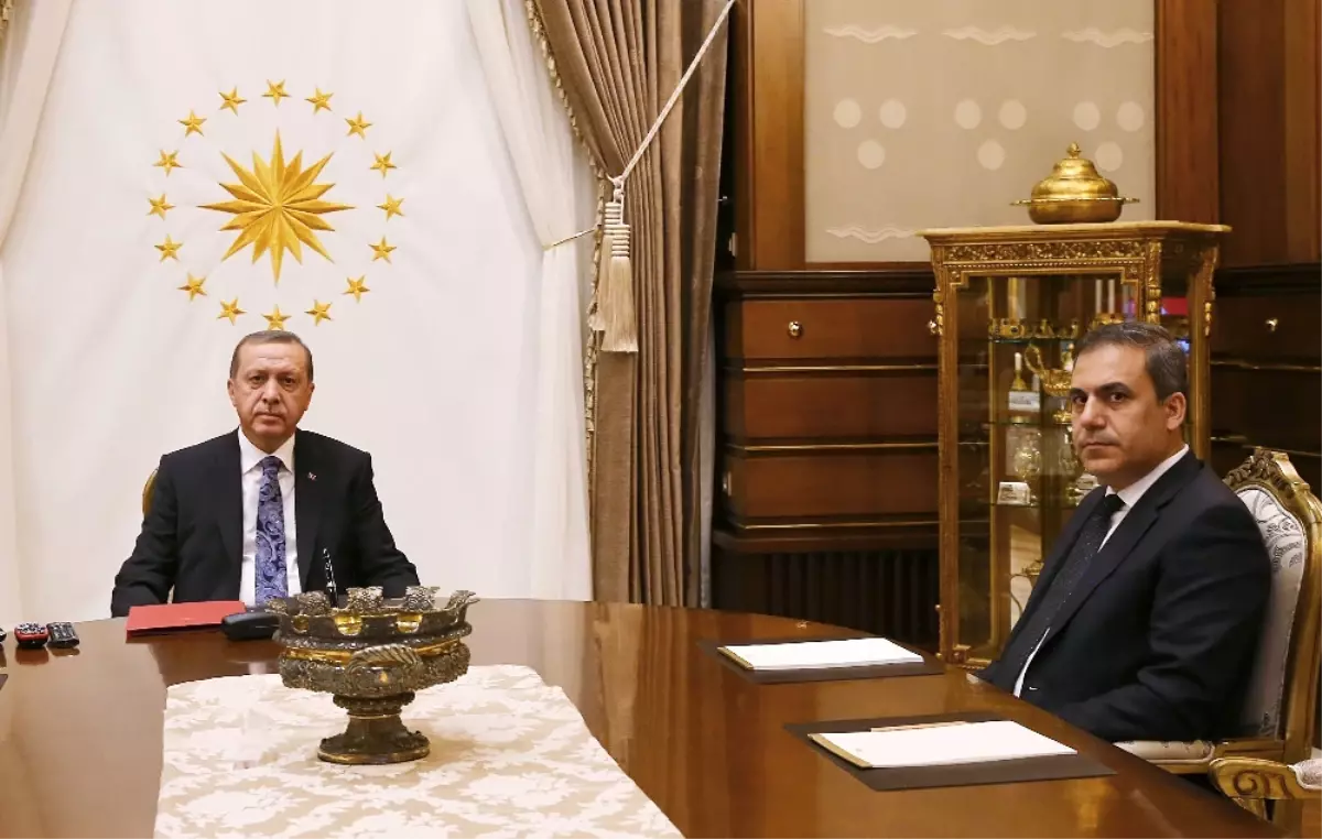 Erdoğan Fidan'ı Kabul Etti