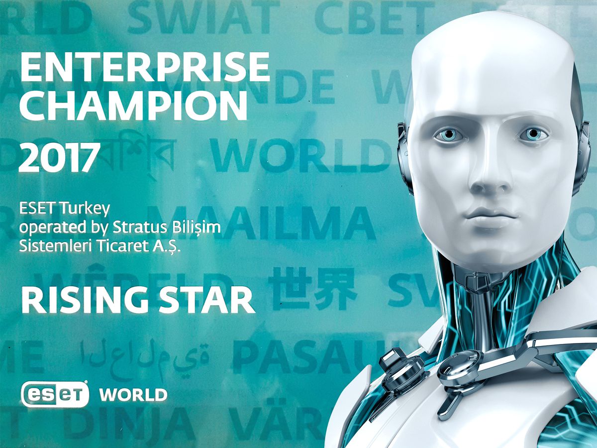 ESET Türkiye'ye 'Yükselen Yıldız' Ödülü