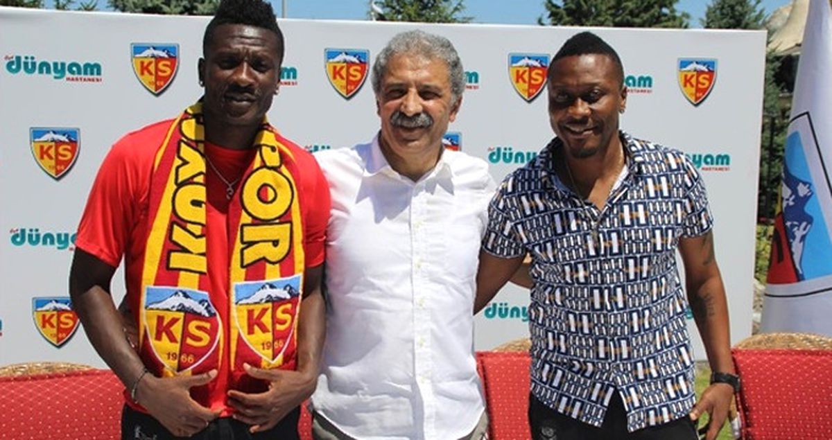 Kayserispor'un Yeni Transferi Gyan, Sudan Ucuza İmza Attı