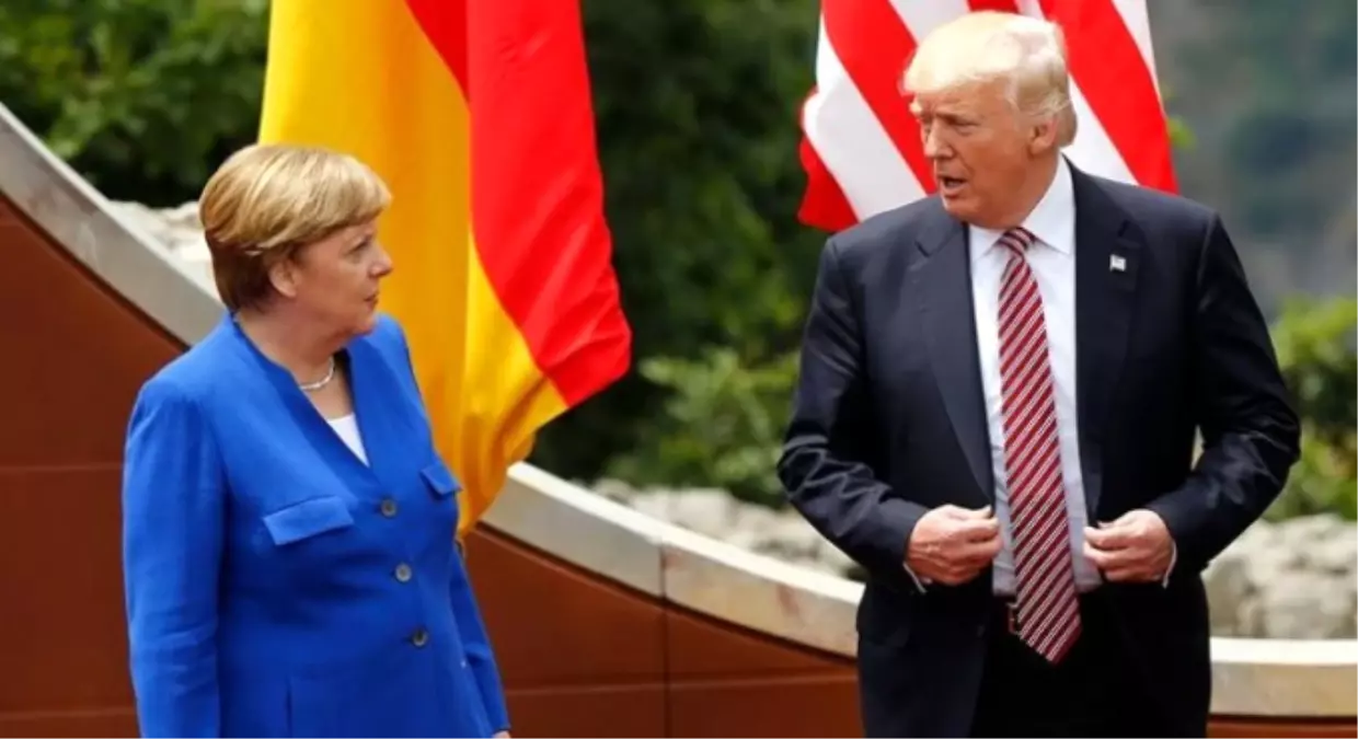 Merkel ile Trump G20 Öncesi Görüştü