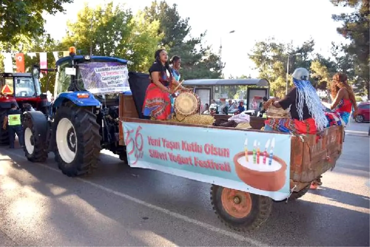 56 Yıllık 'Silivri Yoğurt Festivali'nden Termik Santrale Gönderme