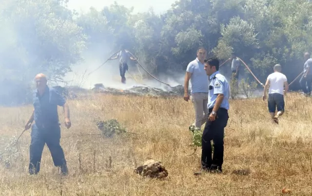 Antalya'daki Çalılık Alanda Yangın Çıktı: 5 Ev Boşaltıldı Antalya'daki Çalılık Alanda Yangın Çıktı: 5 Ev Boşaltıldı