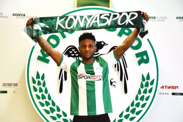 Konyaspor'un Yeni Transferi Ezekiel, İmza Attı