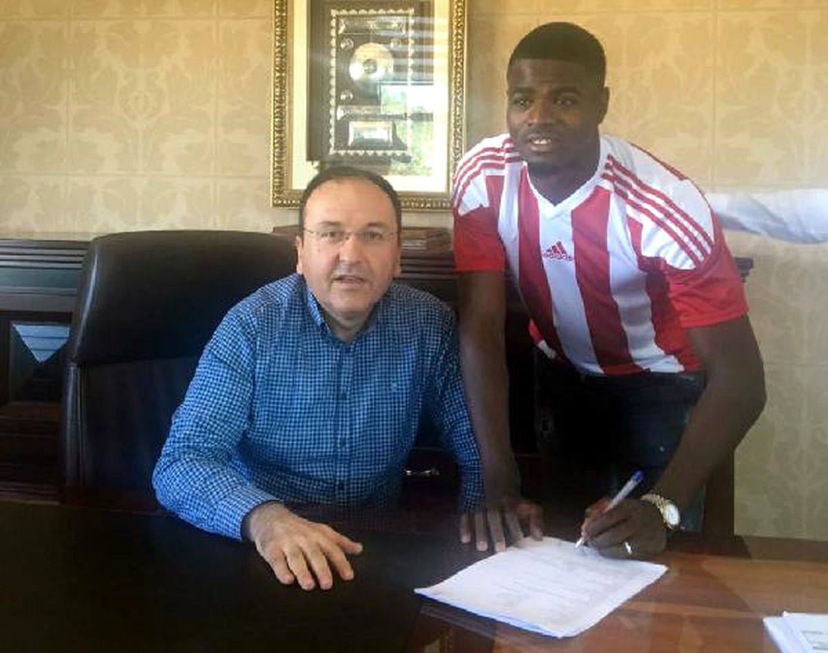Nijeryalı Elderson Sivasspor'da