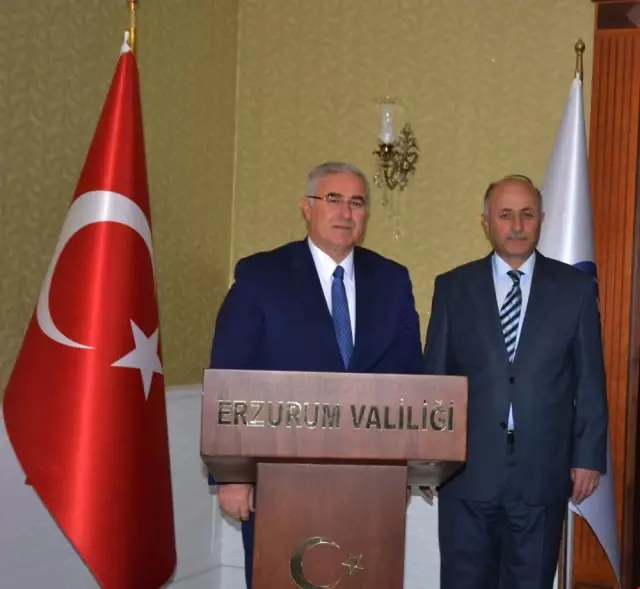 Yargıtay Birinci Başkanı İsmail Rüştü Cirit'ten Erzurum Valiliğine Ziyaret Yargıtay Birinci Başkanı İsmail Rüştü Cirit'ten Erzurum Valiliğine Ziyaret