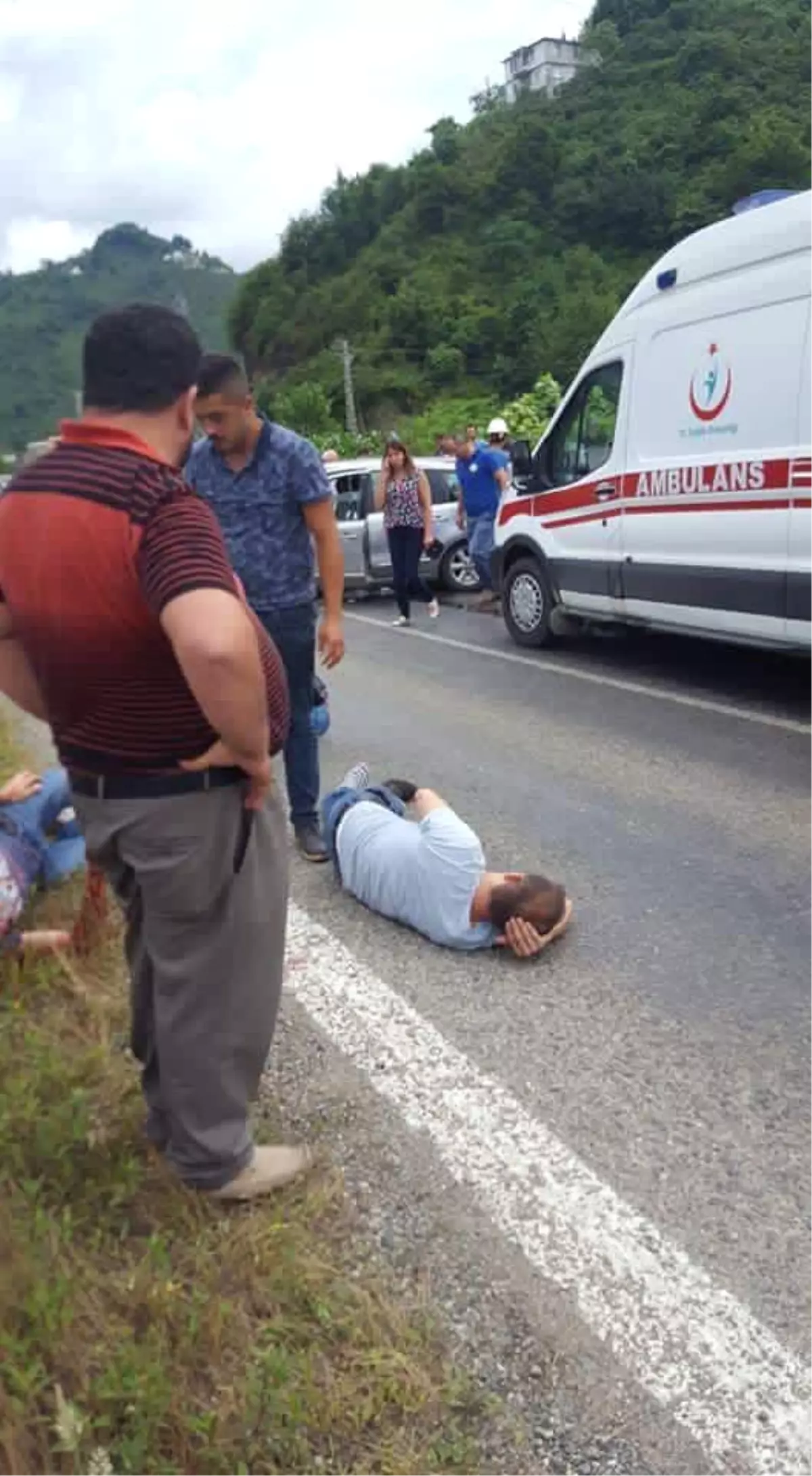 Giresun'da Trafik Kazası: 6 Yaralı