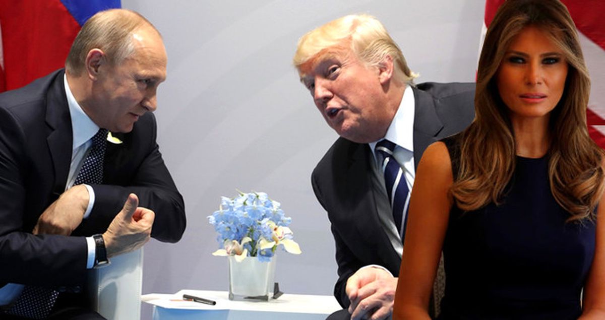Trump'ın Eşi, Putin ile Olan Toplantı Uzayınca Odayı Bastı