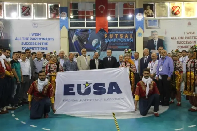 Avrupa Üniversitelerarası Futsal Şampiyonası Çorum'da Başladı