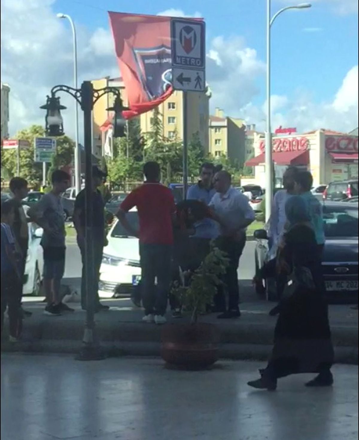 Lübnanlı Tacizciye Başakşehir'de Meydan Dayağı