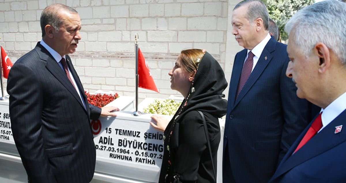 Cumhurbaşkanı Erdoğan ve Başbakan Yıldırım, 15 Temmuz Şehitliği'ni Ziyaret Ediyor