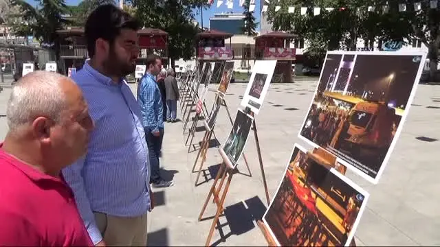İha'nın '15 Temmuz Destanı' Fotoğraf Sergisi Tokat'ta Açıldı