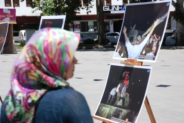 İha'nın '15 Temmuz Destanı' Fotoğraf Sergisi Tokat'ta Açıldı