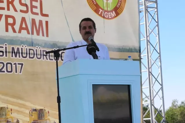 Bakan Çelik Konya'da Hasat Bayramına Katıldı Bakan Çelik Konya'da Hasat Bayramına Katıldı