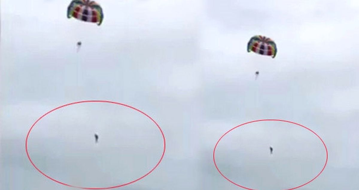 Metrelerce Yükseklikten Suya Böyle Çakıldı