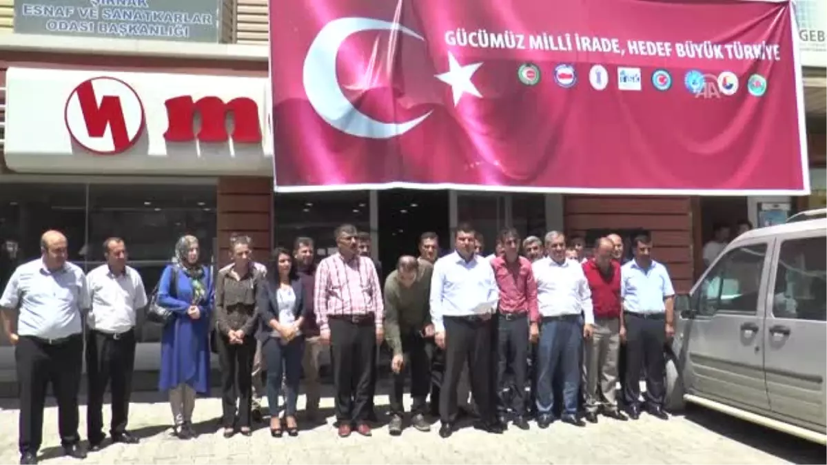 15 Temmuz Demokrasi ve Milli Birlik Günü - Şırnak