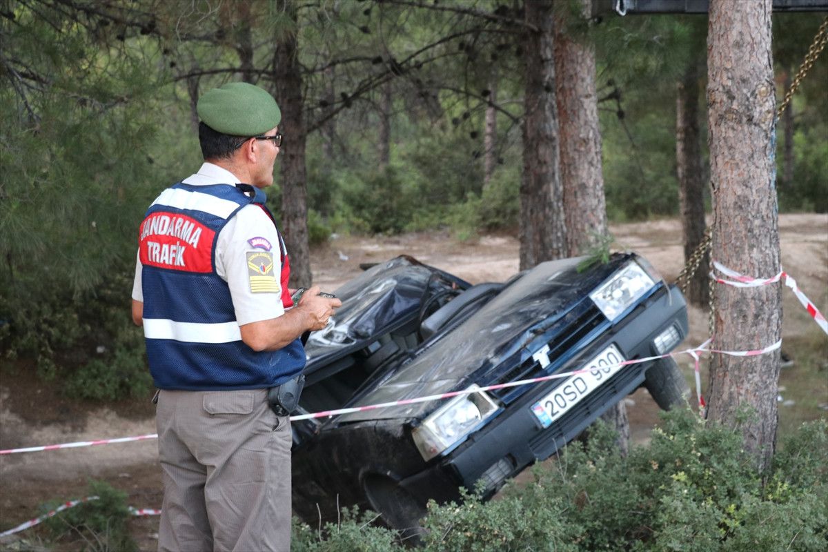Denizli'de Trafik Kazası: 1 Ölü