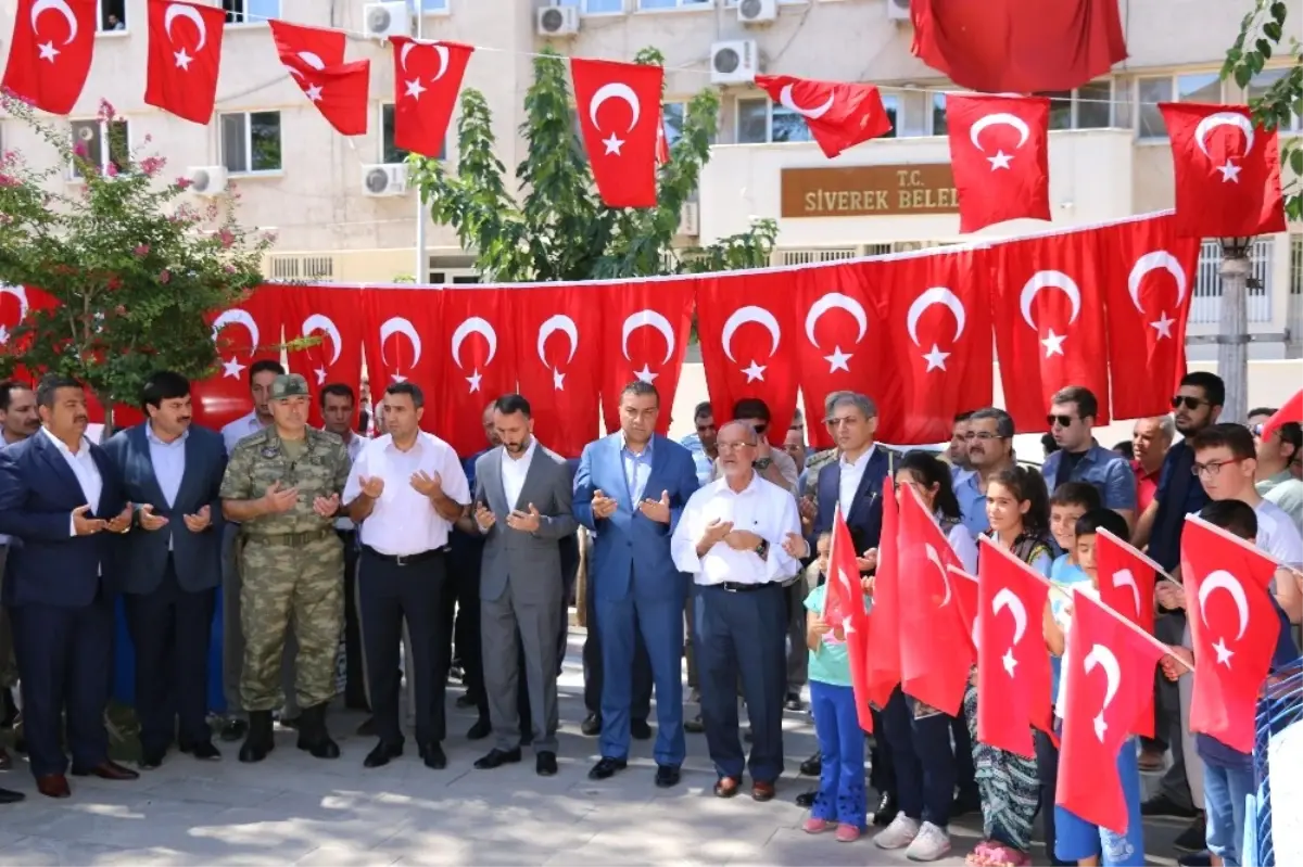 Siverek'te 15 Temmuz Resim Sergisi Açıldı