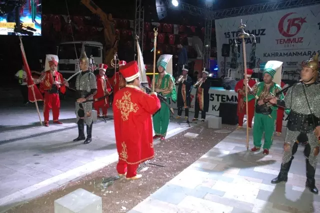 Kahramanmaraş'ta 15 Temmuz Coşkusu Başladı