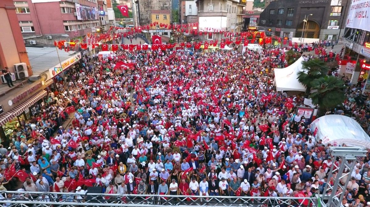 Zonguldak'ta 15 Temmuz Demokrasi ve Milli Birlik Günü Etkinlikleri