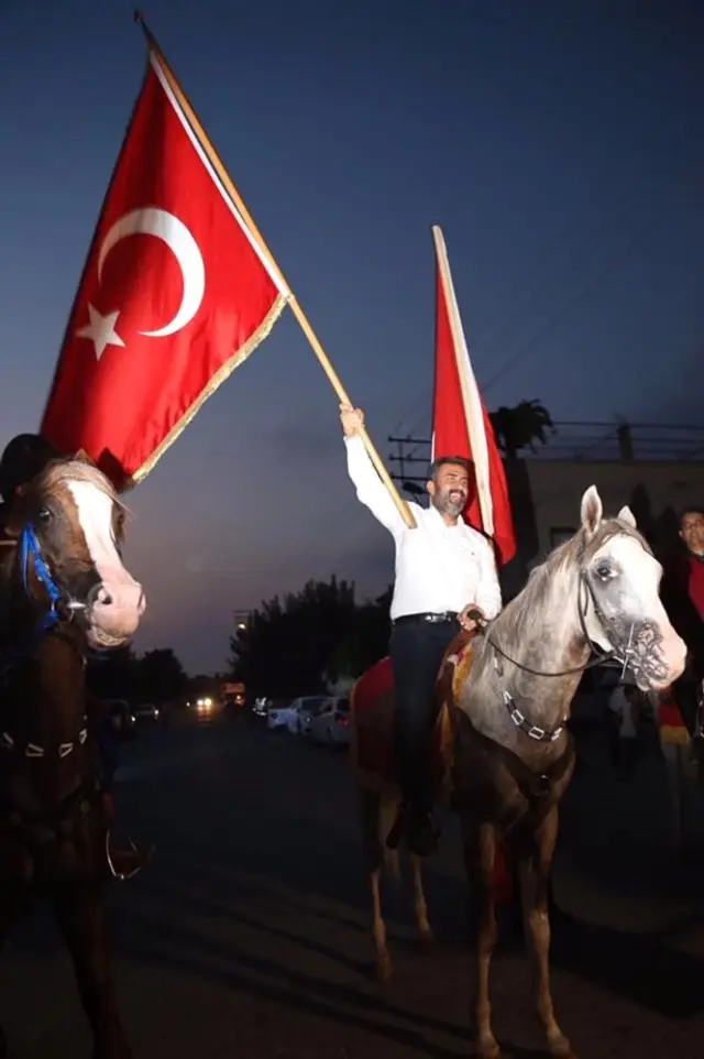 Başkan Altan'dan Atlı Nöbet