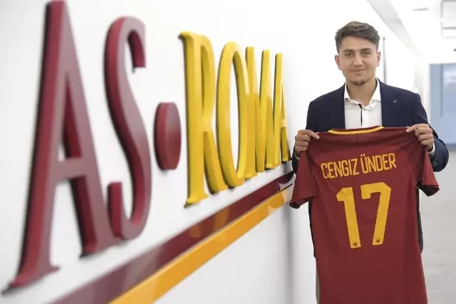Roma, Cengiz Ünder ile 5 Yıllık Sözleşme İmzaladı