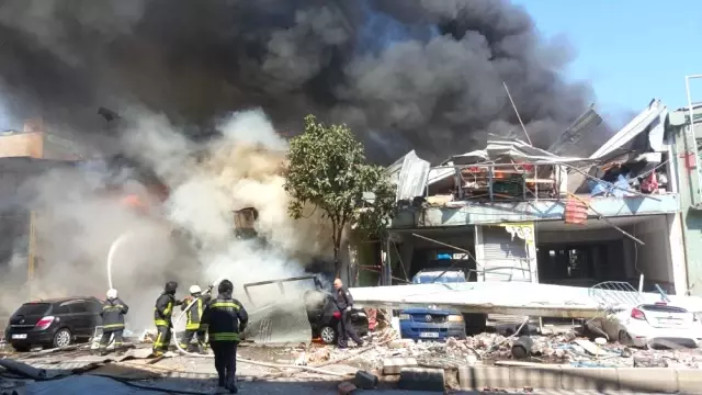 Samsun'da Dondurma İmalathanesinde Patlama: 11 Yaralı