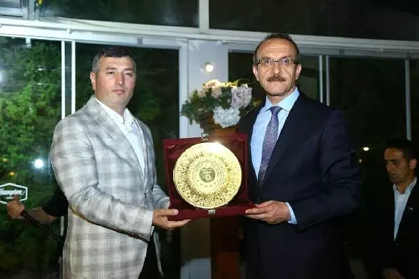 Başsavcı Ahmet Çiçekli'ye Veda Yemeği