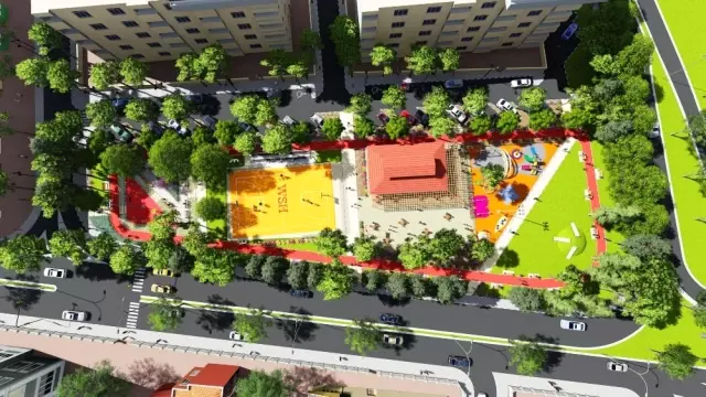Gençlik Parkı Yeniden Düzenleniyor