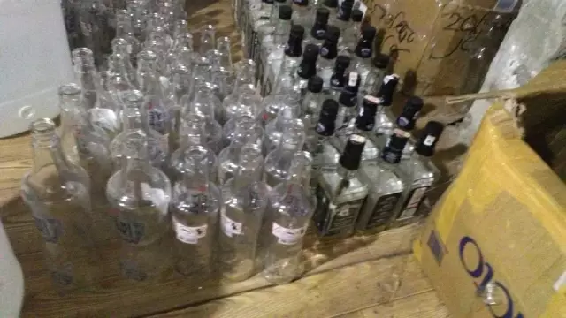 Istanbul'da Sahte Içki Operasyonu