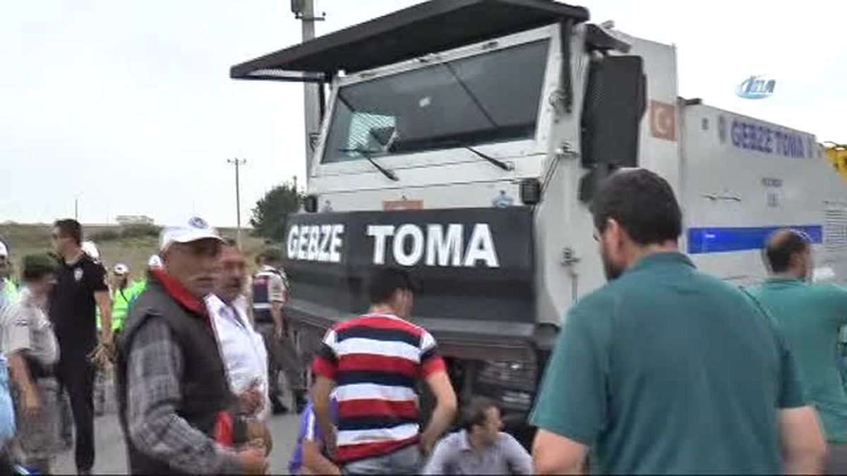 Gebze'de Yıkım Gerginliği
