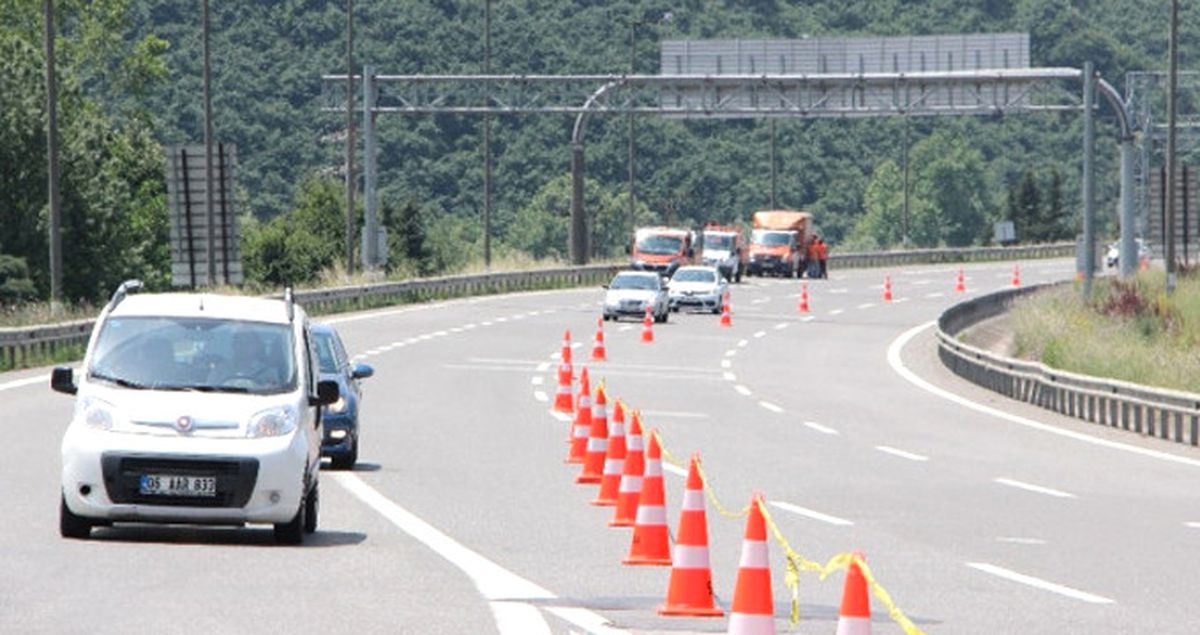 TEM Otoyolu İstanbul Yönü 1 Ay Trafiğe Kapatılacak