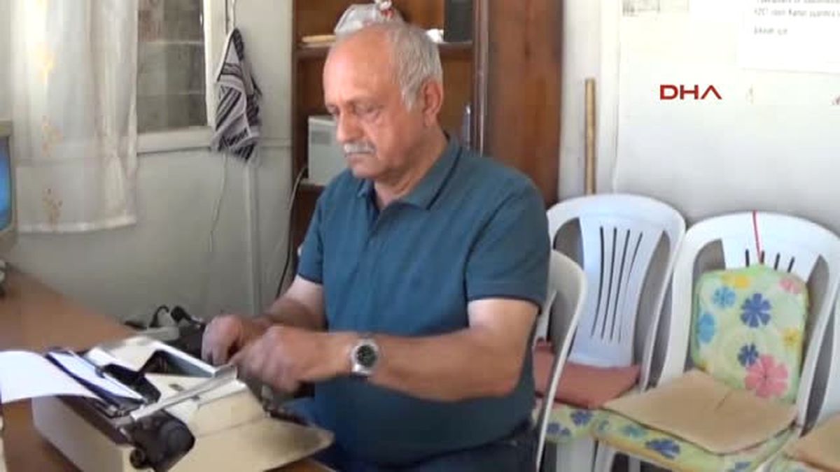 Gaziantep Islahiye'de Arzuhalcilik Teknolojiye Direniyor