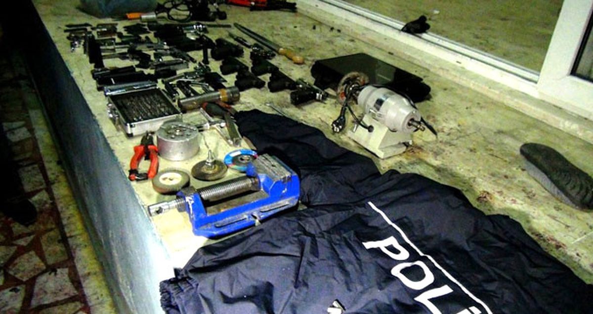 Operasyon Düzenlenen Evin Kaçak Silah İmalathanesi Olduğu Ortaya Çıktı