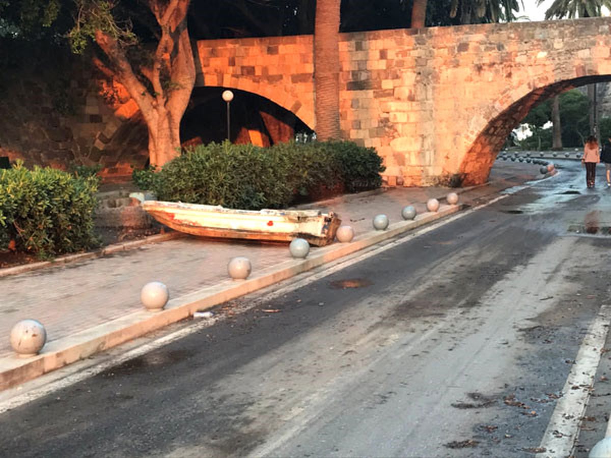 Depremde Kos Adası'nda Deniz Seviyesi 70 Santime Ulaştı! Tekneler Böyle Görüntülendi