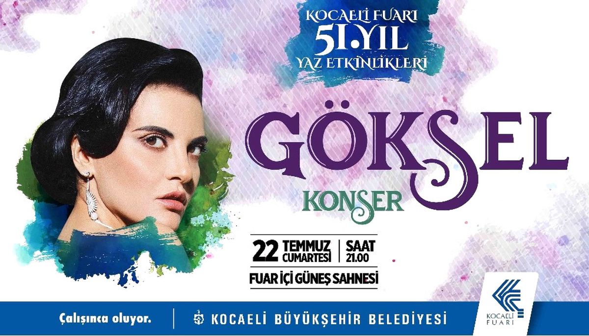 Kocaeli Fuarı, Göksel'i Konuk Ediyor