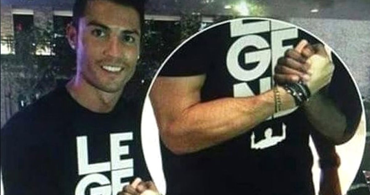 Cristiano Ronaldo, Fark Etmeden Messi Tişörtü Giydi