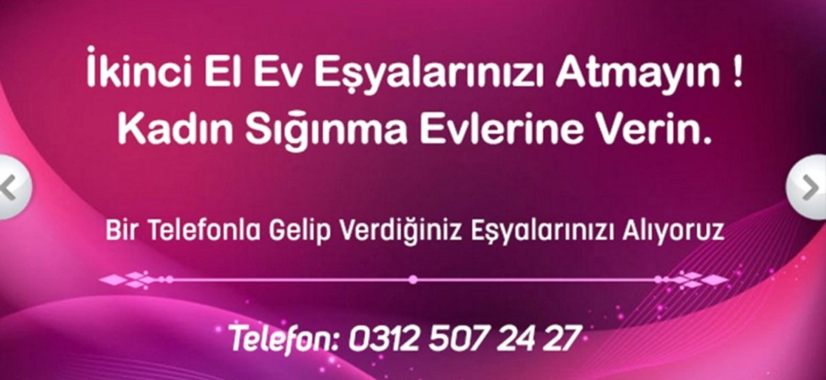 Yeni Hayata' İkinci El Eşya Desteği