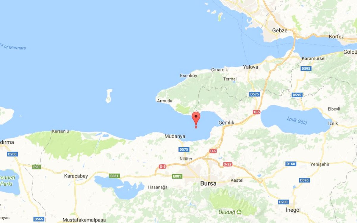 Gemlik'te 3.2 Büyüklüğünde Deprem Meydana Geldi
