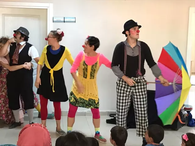 Hayata Destek, 'Sınır Tanımayan Palyaçolar' ile Buluşturdu Hayata Destek, 'Sınır Tanımayan Palyaçolar' ile Buluşturdu